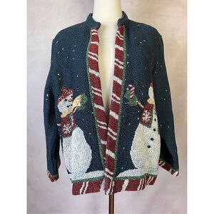 Vintage Tapestry Blanket Jacket